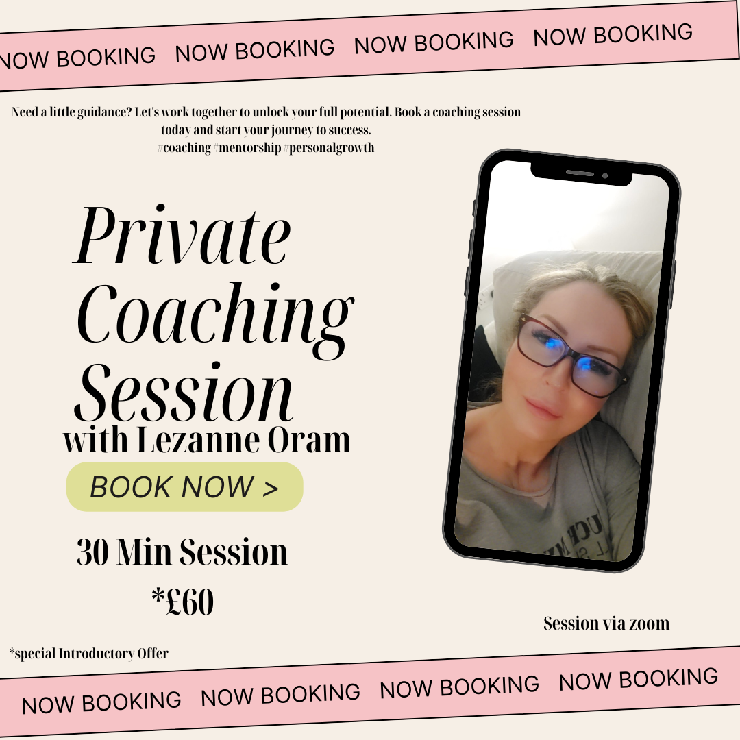 Coaching Session 30 Mins - Lezanne Oram